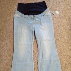 Destination Maternity Flare Jeans Size Large NWT